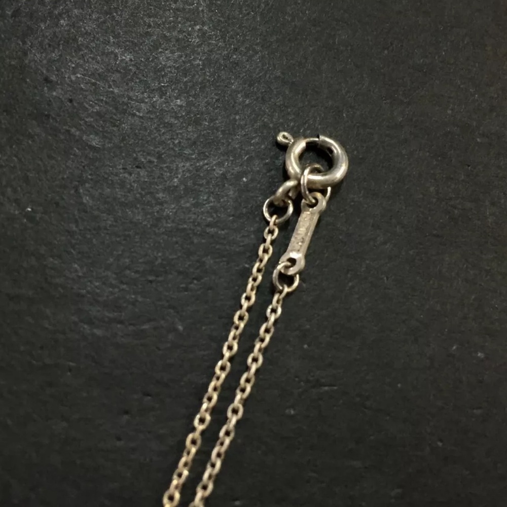 TIFFANY & CO. Silver 925 Paloma Picasso X Pendant Necklace - Picture 7 of 9